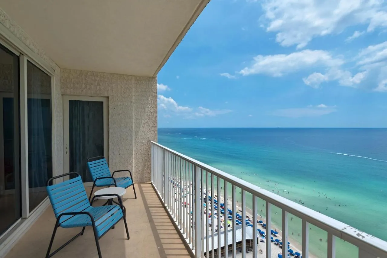 Corner 1729 Shores Of Panama Amazing View 2Br Bunk Aparthotel Panama City Beach