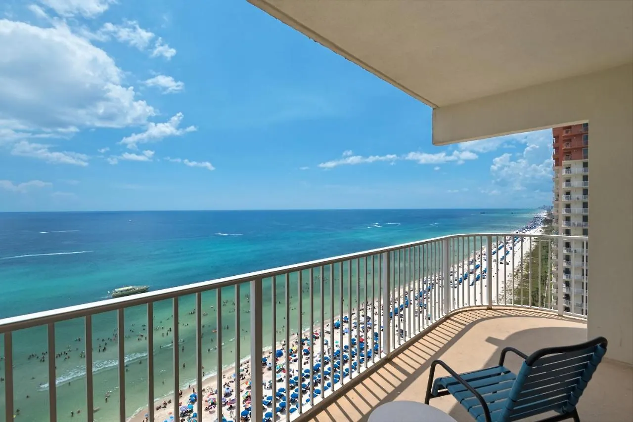 Corner 1729 Shores Of Panama Amazing View 2Br Bunk Aparthotel Panama City Beach