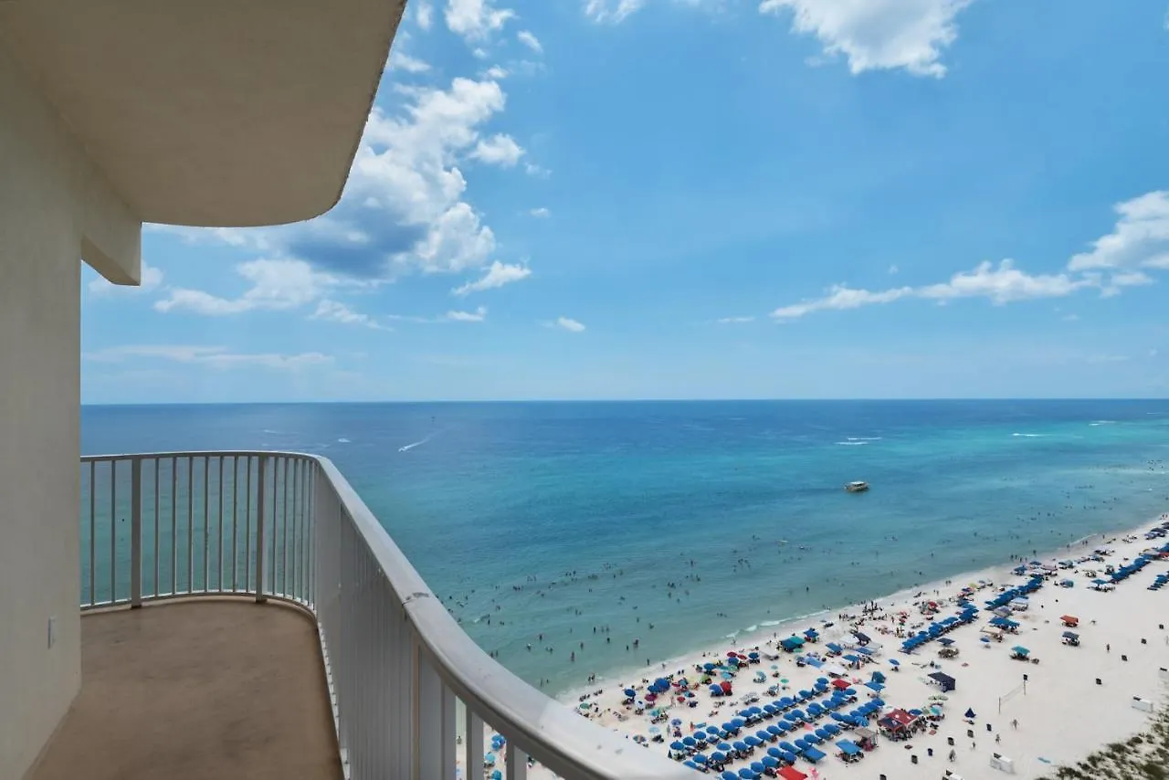 Corner 1729 Shores Of Panama Amazing View 2Br Bunk Aparthotel Panama City Beach