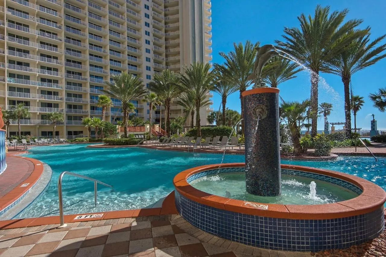 Corner 1729 Shores Of Panama Amazing View 2Br Bunk Aparthotel Panama City Beach