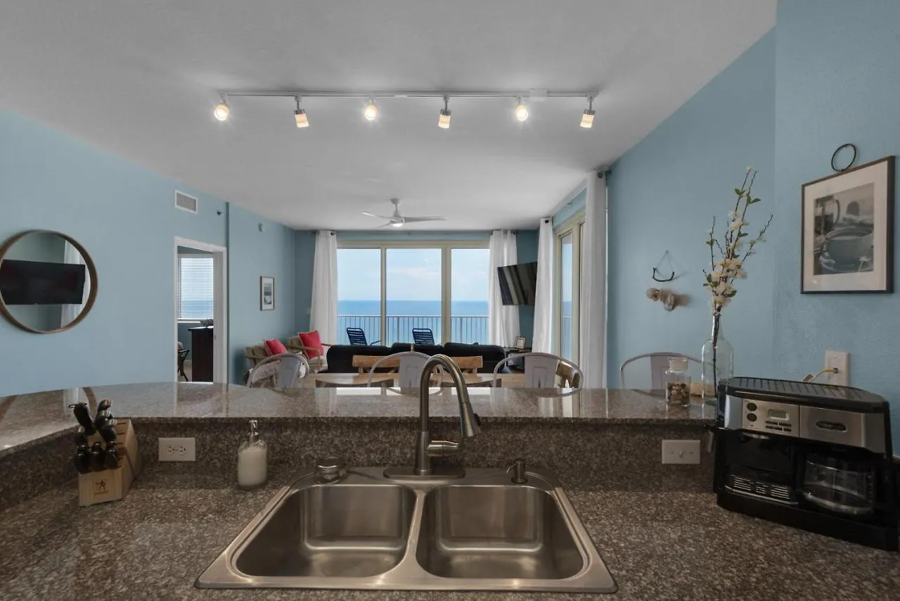 Corner 1729 Shores Of Panama Amazing View 2Br Bunk Aparthotel Panama City Beach