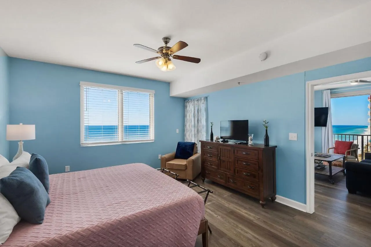 Corner 1729 Shores Of Panama Amazing View 2Br Bunk Aparthotel Panama City Beach